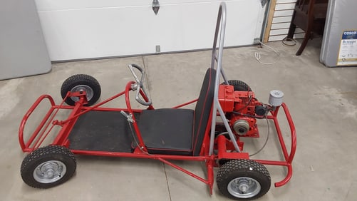 1950s Track Rabbit Go Kart
