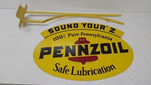 1966 Pennzoil Sound Your Z Safe Lubrication DST