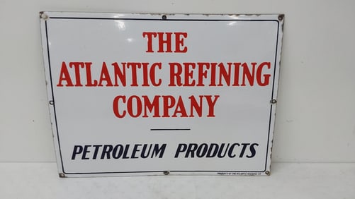 Atlantic Refining Company SSP sign
