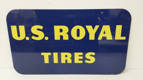 1958 US Royal Tires DST sign