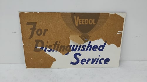 NOS Veedol for Distinguished Service SST sign