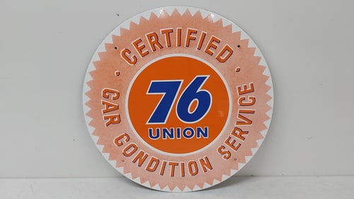 76 Union Certified Car Condition Service SSP sign