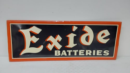 Exide Batteries SSA sign