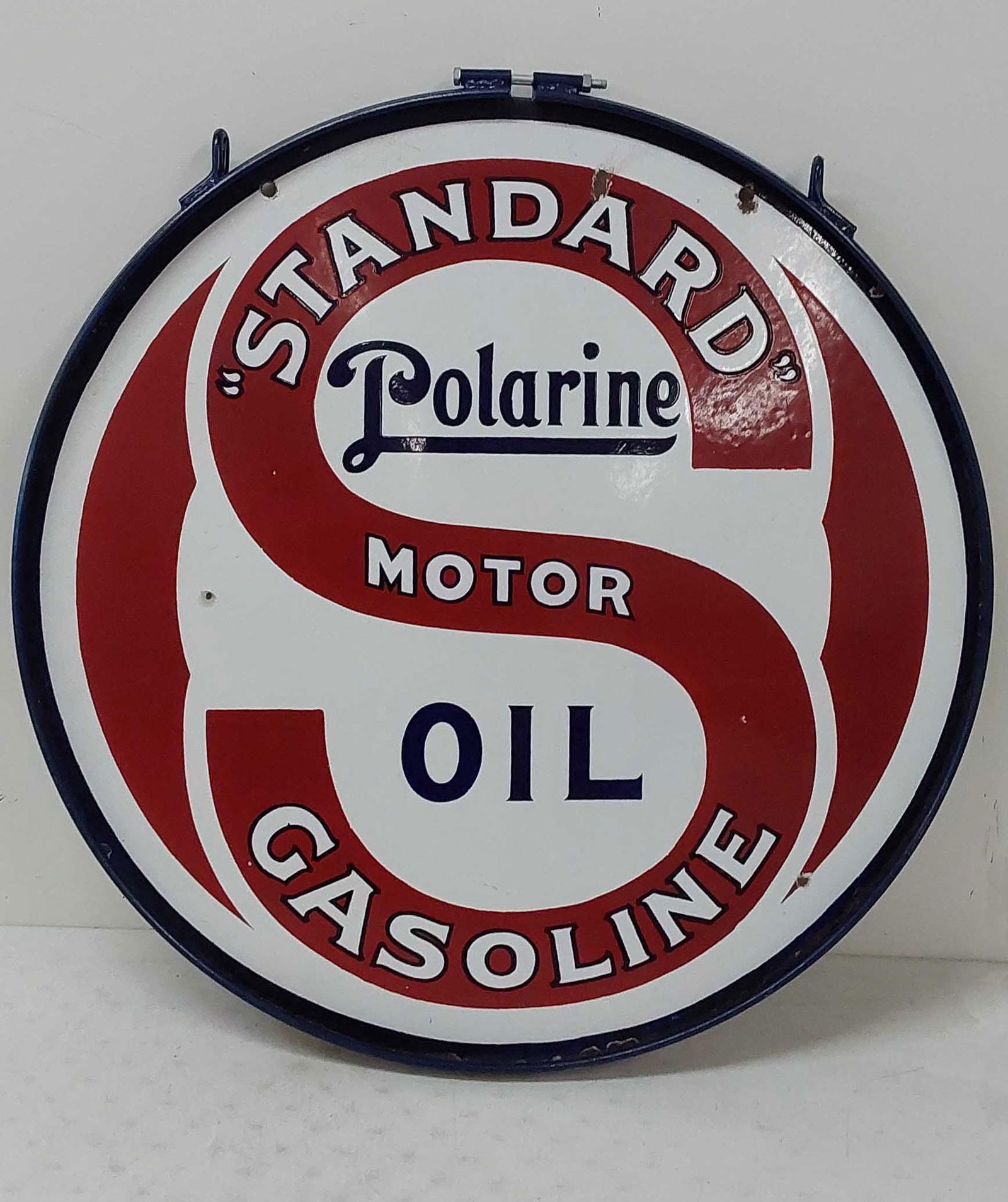 Standard Polarine Motor Oil Gasoline DSP sign (1 of 3)