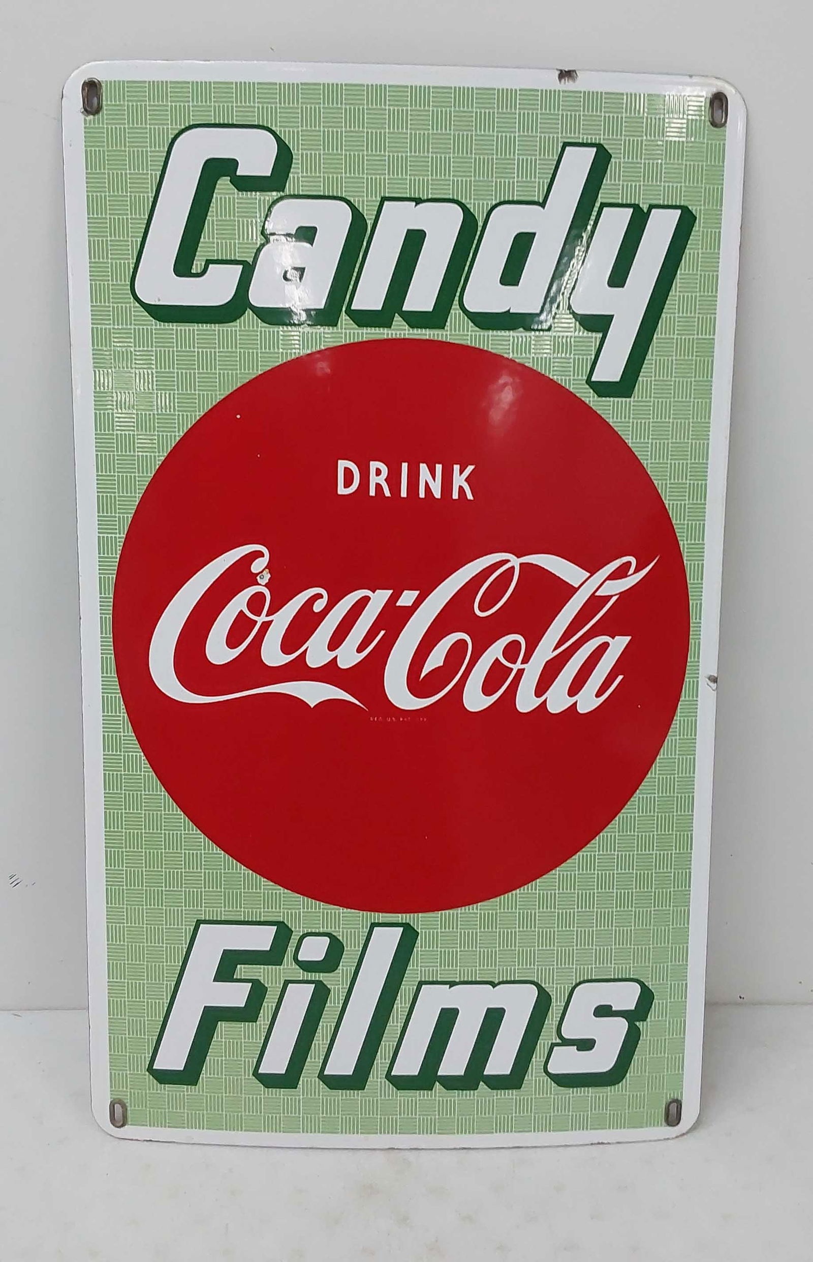 Drink Coca-Cola Candy Films SSP sign (1 of 2)