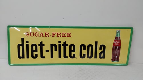 Sugar-Free Diet-Rite Cola SST sign