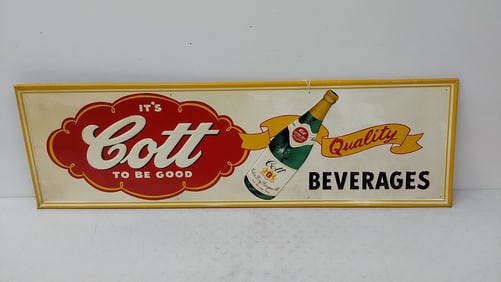 Cott Beverages SST sign