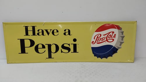 Pepsi-Cola SST sign