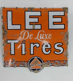 LEE De Lux Tires SSP sign