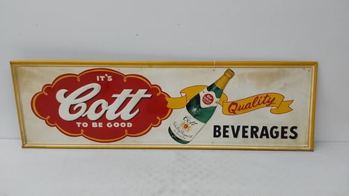 Cott Quality Beverages SST sign