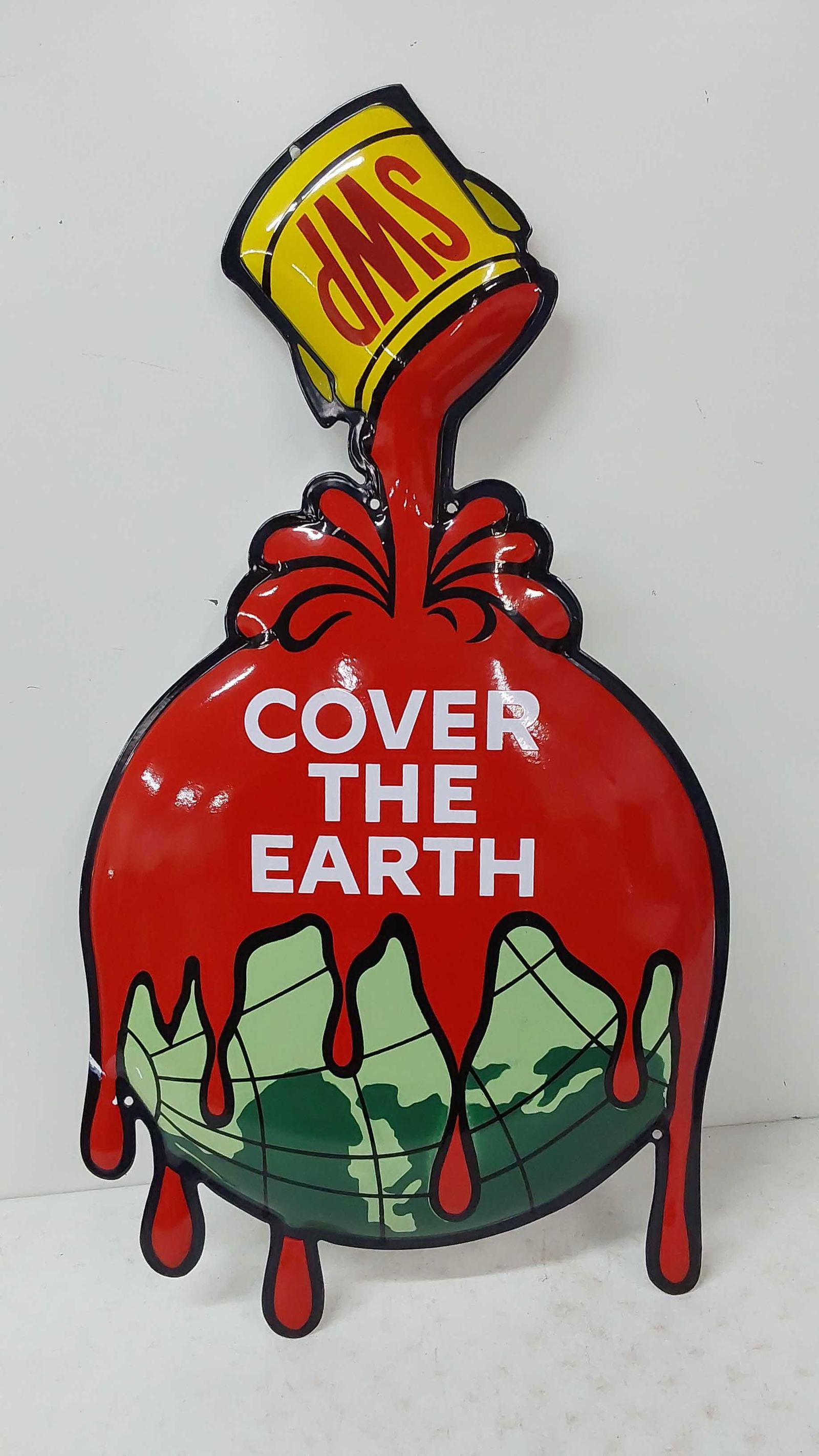 Sherwin Williams Paint Cover the Earth SSP sign (1 of 2)