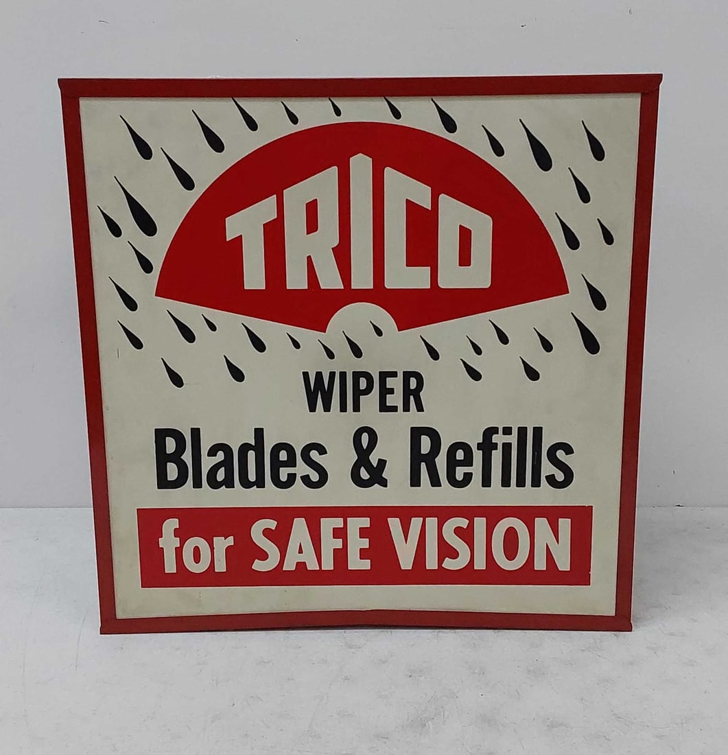 Trico Wiper Blades and Refills light up sign (1 of 2)