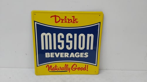 Drink Mission Beverage SST sign
