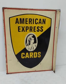 American Express Cards DST flange sign