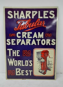 Sharples Tubular Cream Separators SST tacker sign