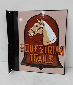 Equestrian Trails DSP flange sign