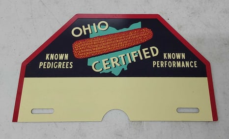 Ohio Certified license plate topper
