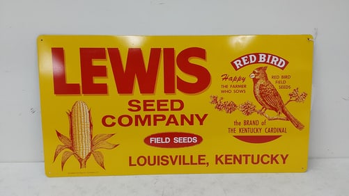 Lewis Seed Company SST sign