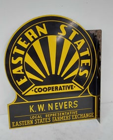 Eastern States Cooperative DST flange sign