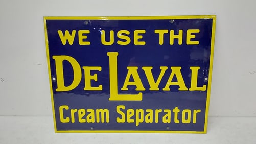 DeLaval Cream Separator SSP sign