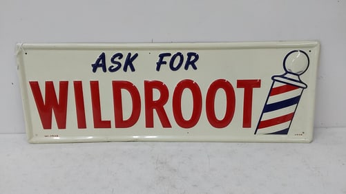 Ask for Wildroot barber SST sign