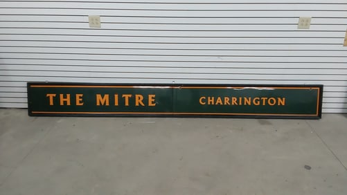 The Mitre Charrington SSP sign