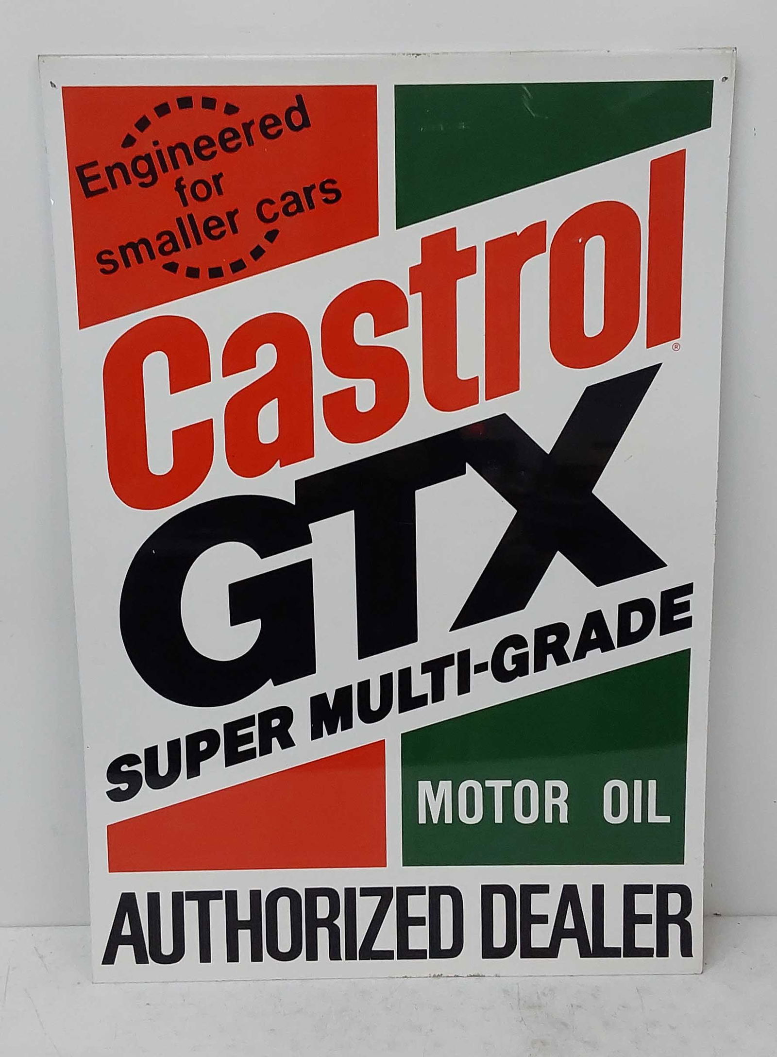 Castrol GTX DST curb sign (1 of 2)