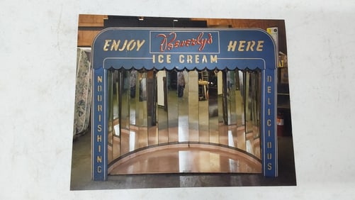 Beverly's Ice Cream display