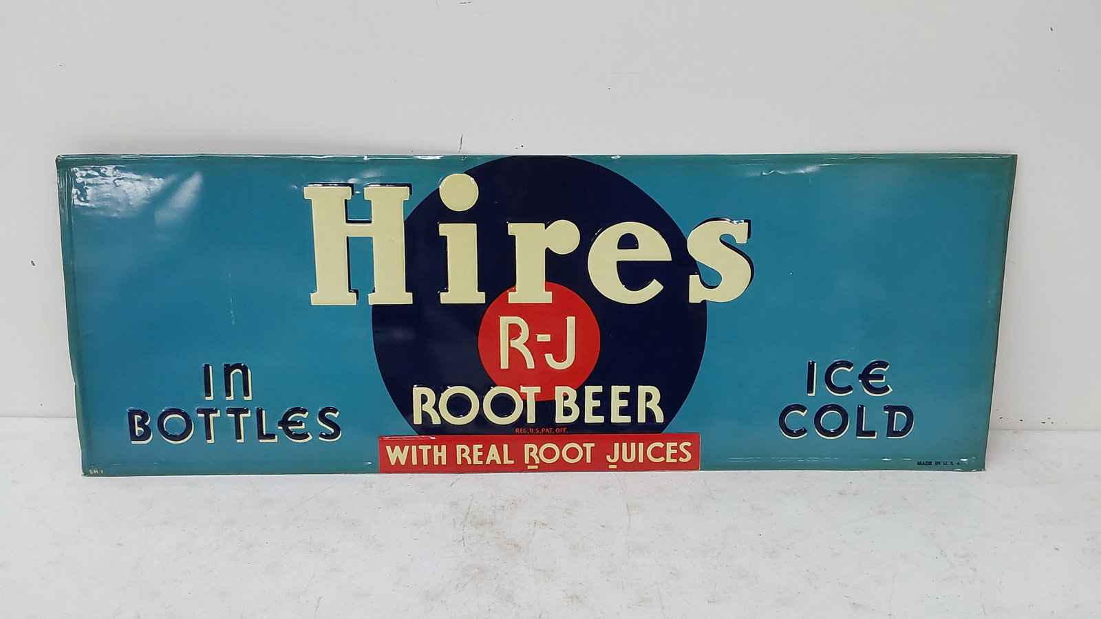 Hires R-J Root Beer SST sign (1 of 2)