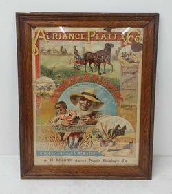 Adriance, Platt and Co Mowers and Reapers litho