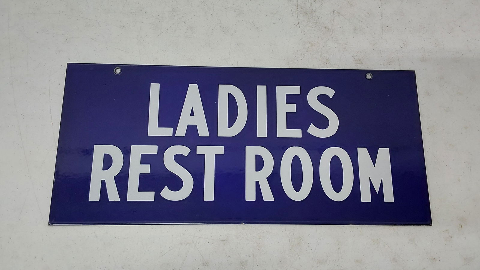 Ladies Restroom DSP sign (1 of 2)