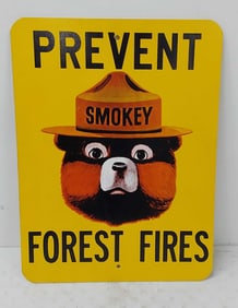 Prevent Forest Fires fiberglass sign