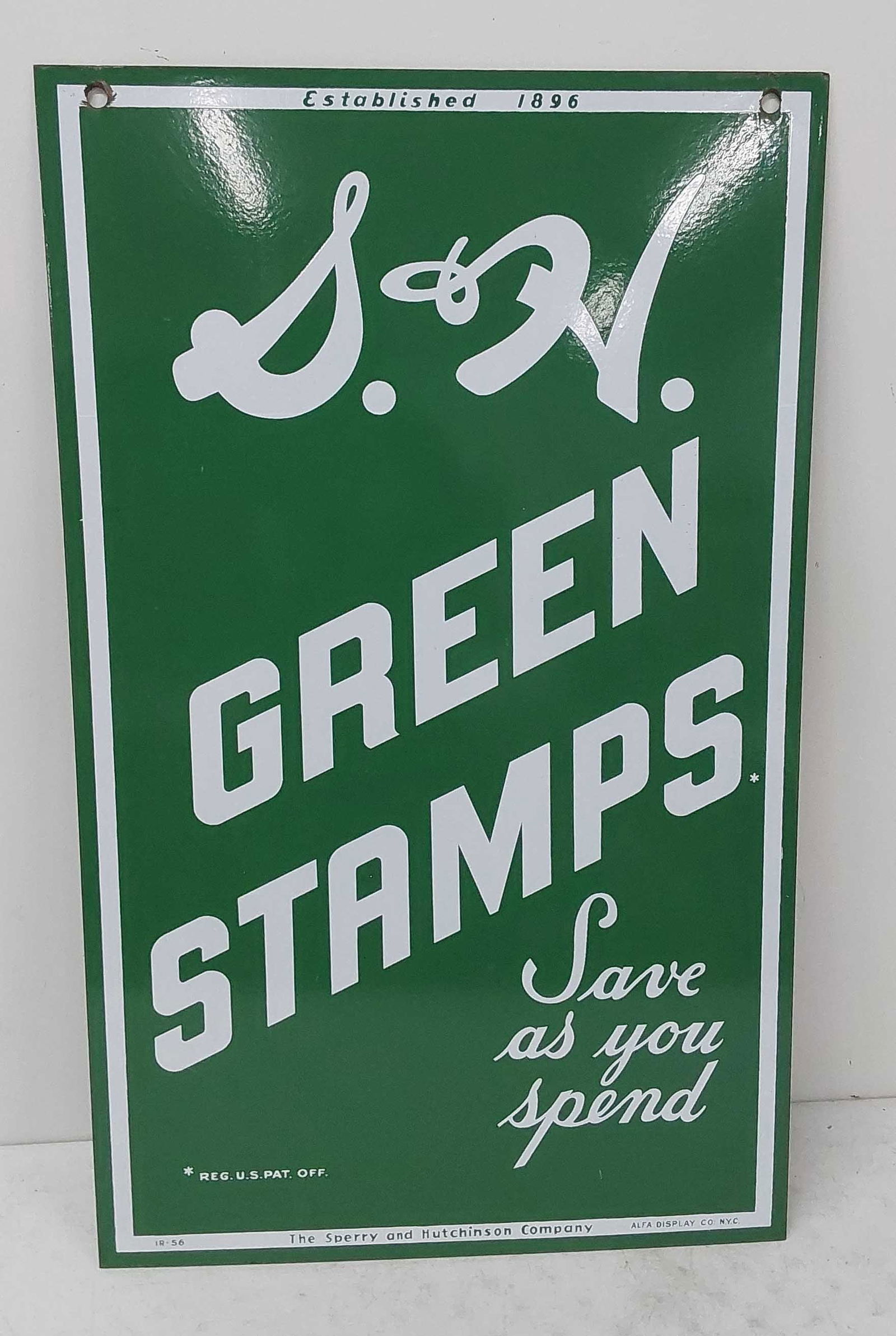 S and H Green Stamps DSP sign (1 of 2)