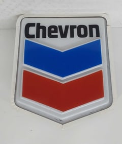 Chevron light up sign