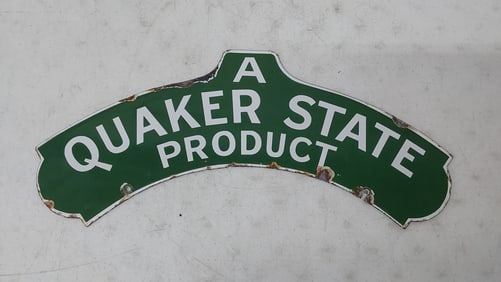 Quaker State topper DSP sign