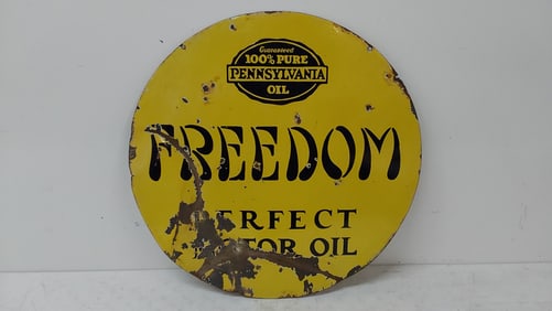 Freedom OIl DSP sign