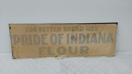 Pride of Indiana Flour SST sign