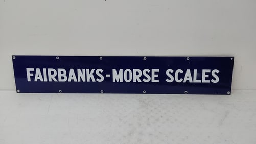 Fairbanks - Morse Scales SSP sign