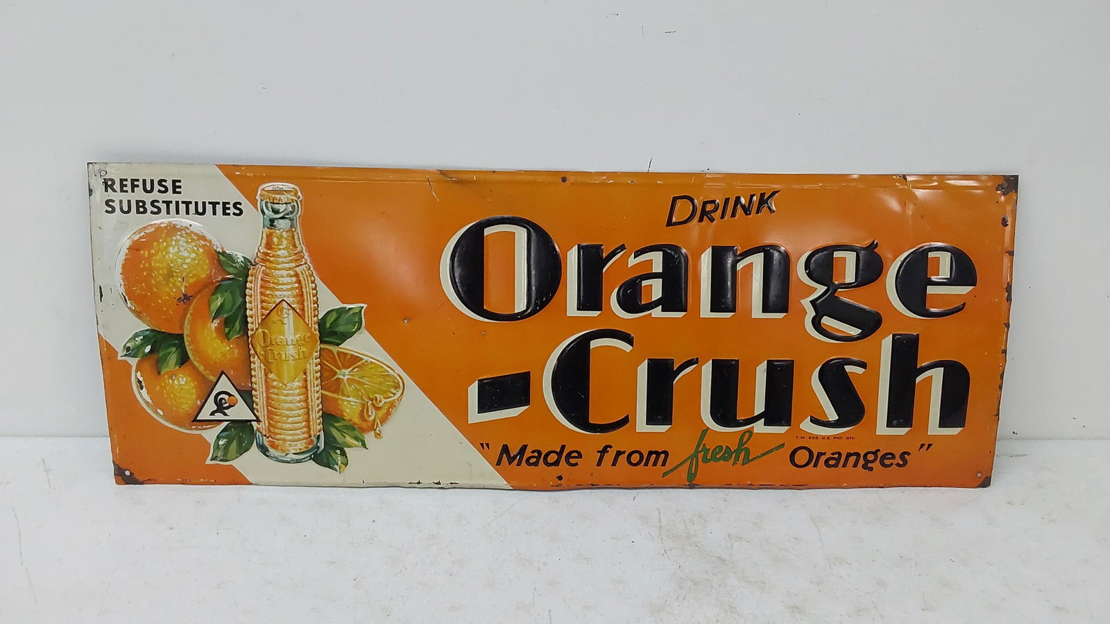 Orange Crush SST sign (1 of 2)