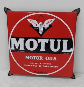 foreign Motul Motor Oil sign/plate