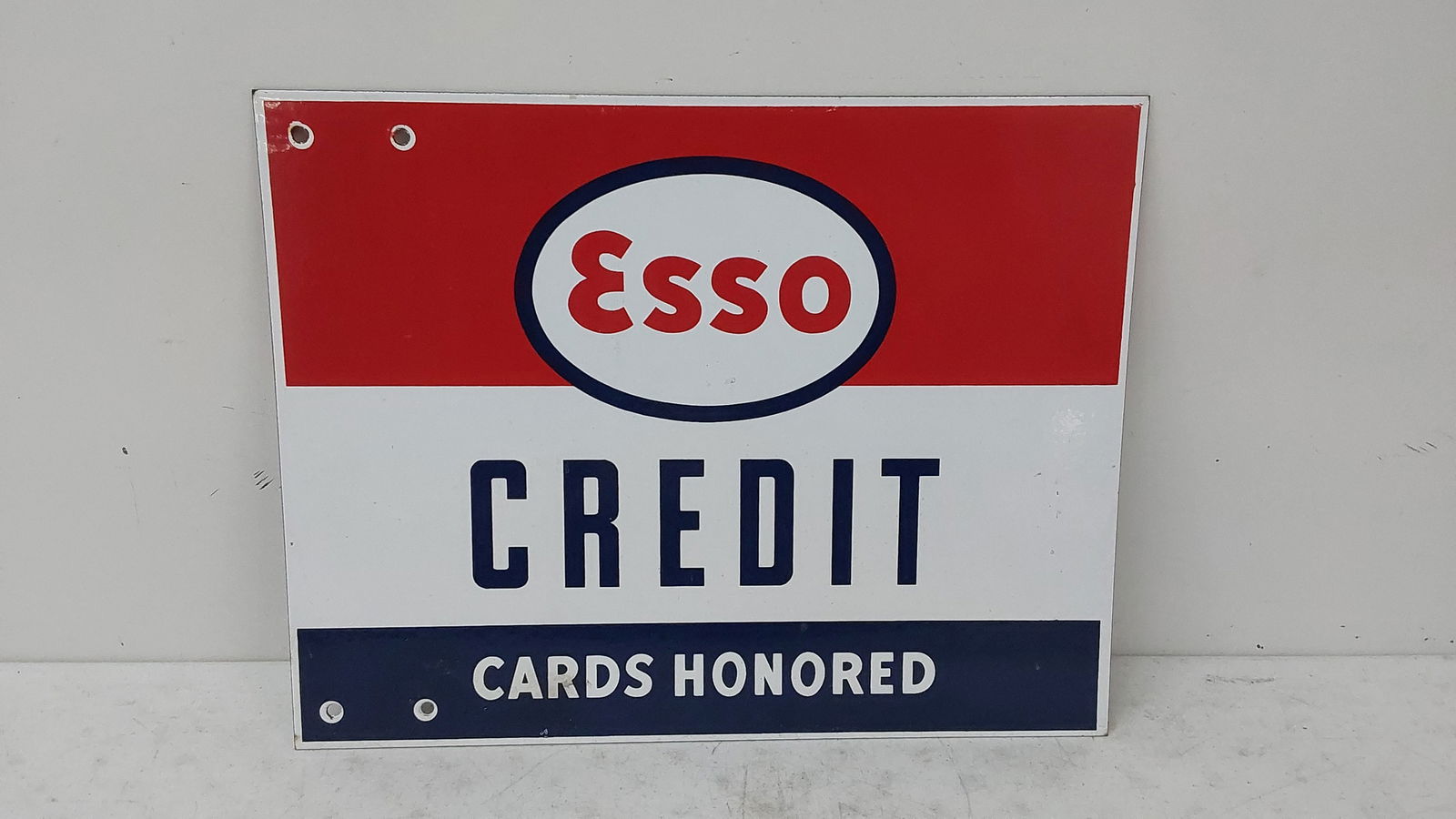 ESSO Credit Cards Honored DSP sign (1 of 2)