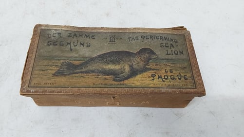 vintage Lehmann wind up sea lion toy