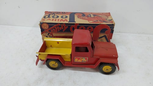 Marx Willy's Jeep toy truck