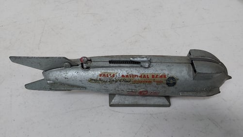 metal rocket bank