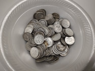 (200) silver Roosevelt dimes