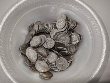 (200) silver Roosevelt dimes