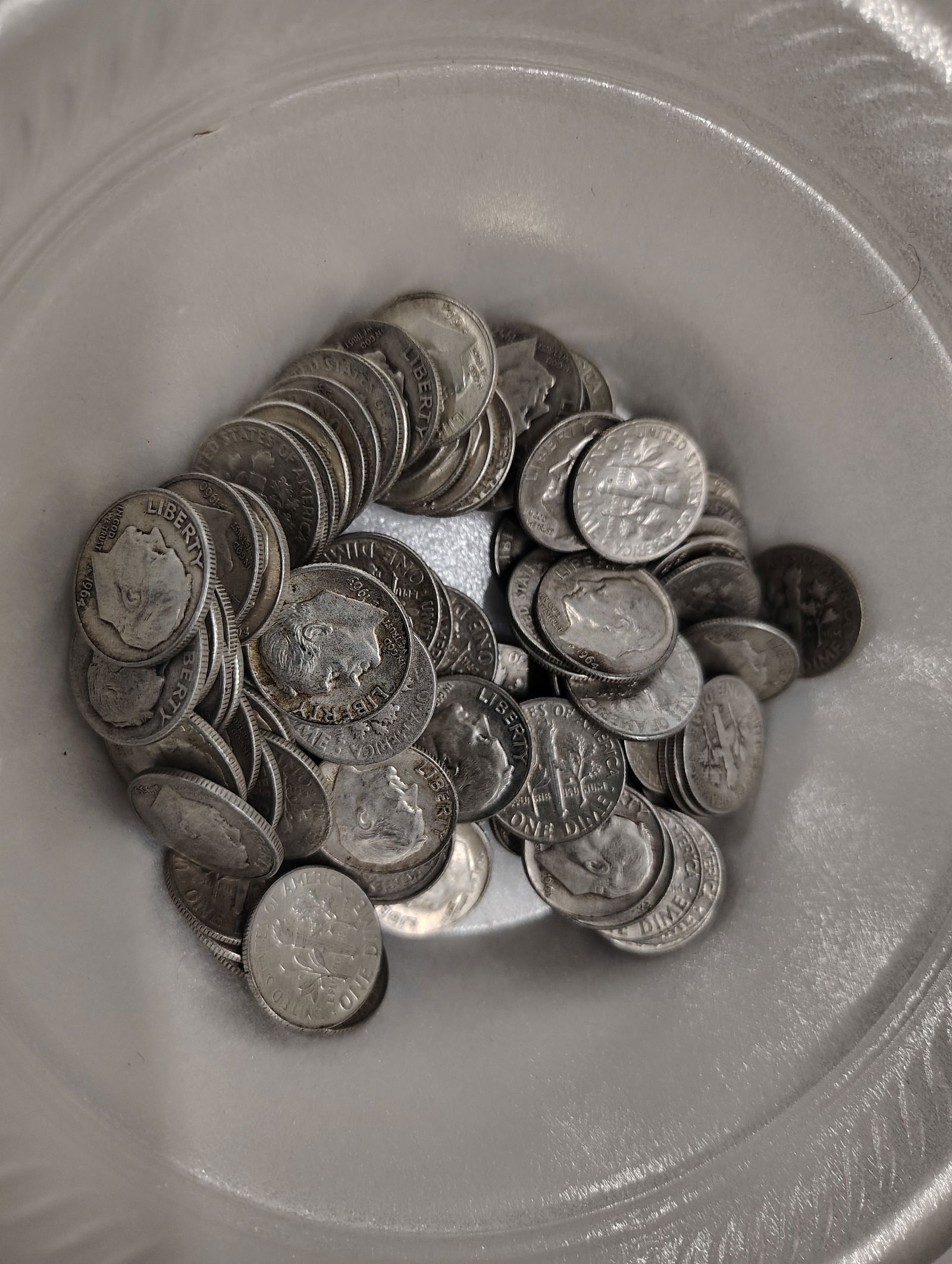 (100) silver Roosevelt dimes (1 of 1)