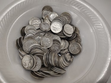 (200) Roosevelt silver dimes