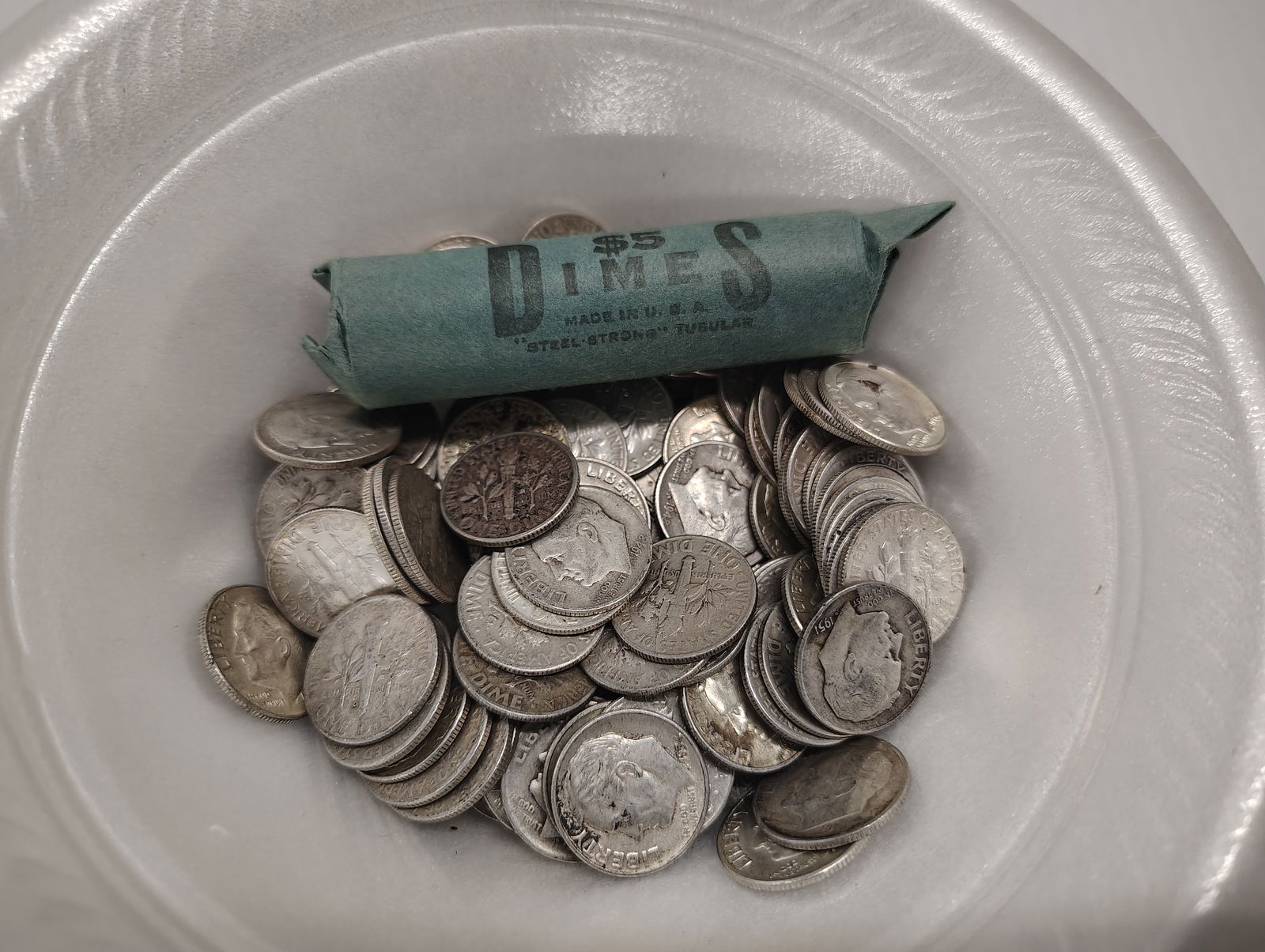 (150) silver Roosevelt dimes (1 of 1)