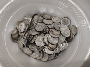(200) silver Roosevelt dimes